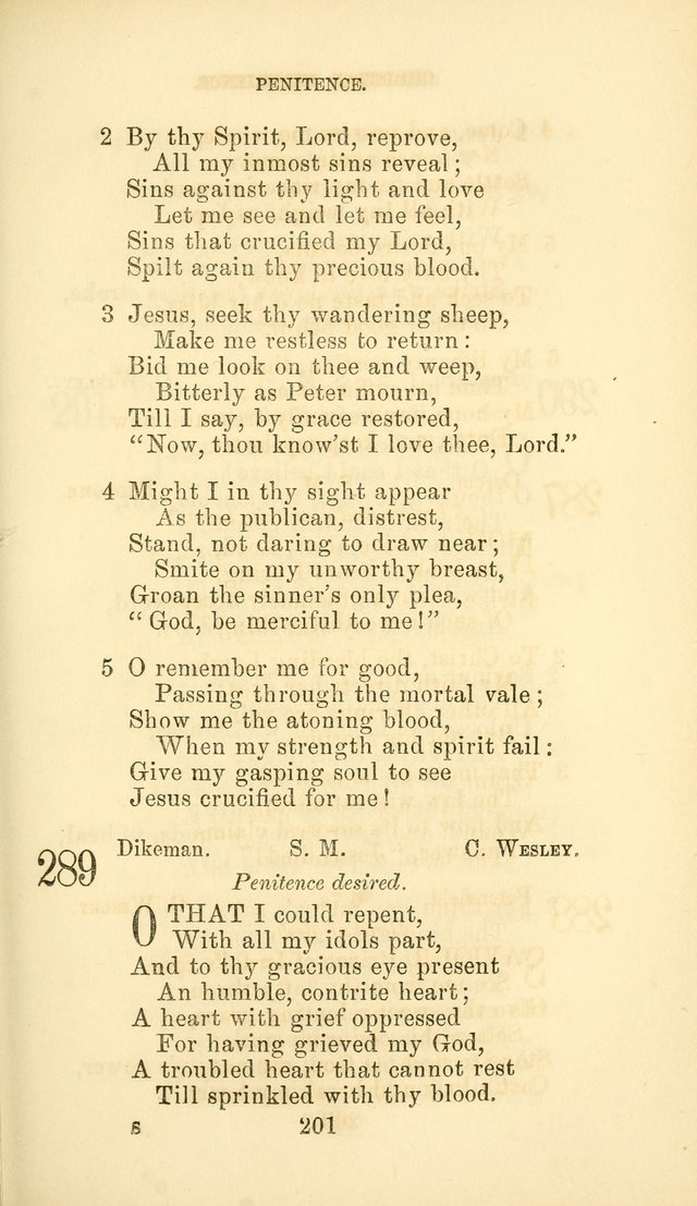 Hymn Book of the Methodist Protestant Church page 208