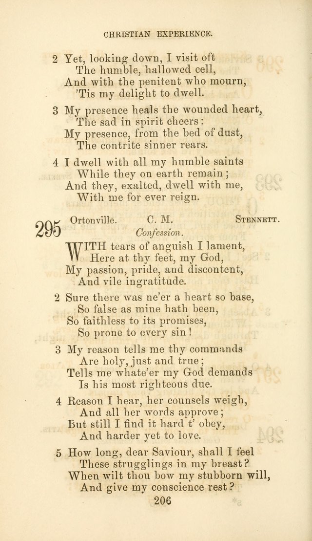 Hymn Book of the Methodist Protestant Church page 213