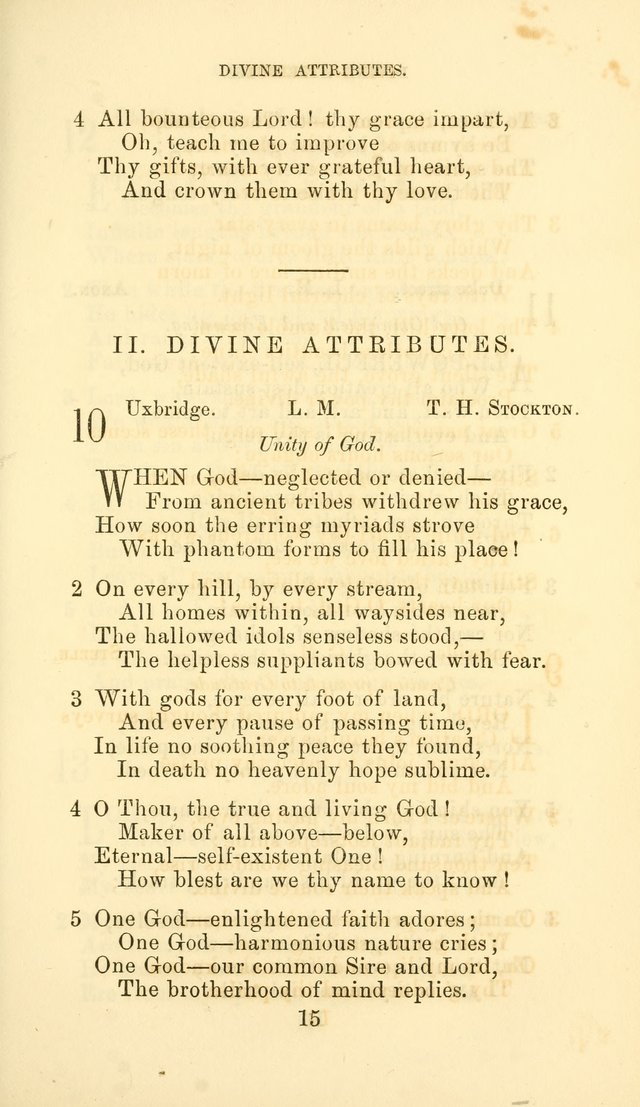 Hymn Book of the Methodist Protestant Church page 22