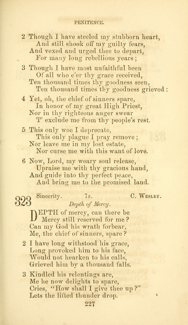 Hymn Book of the Methodist Protestant Church page 234