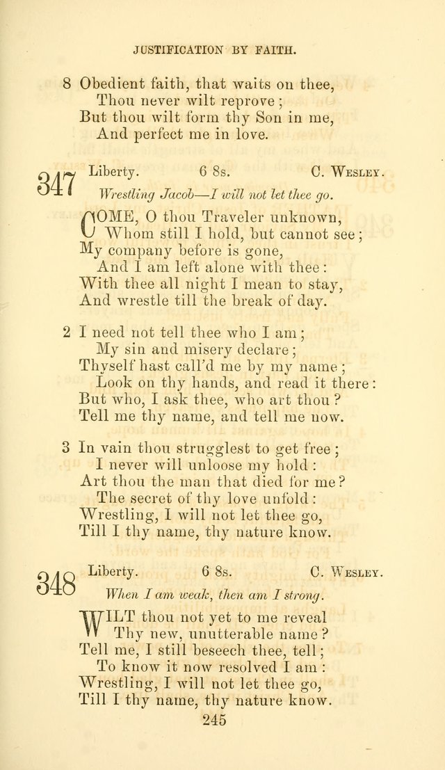 Hymn Book of the Methodist Protestant Church page 252