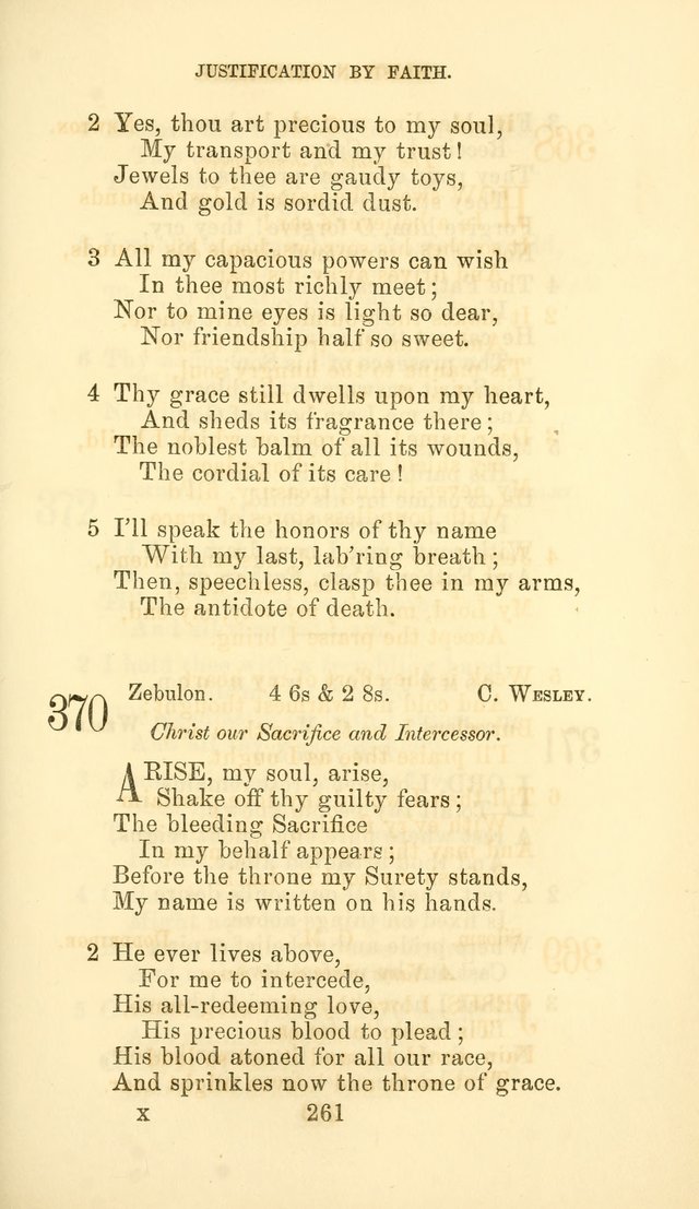 Hymn Book of the Methodist Protestant Church page 268