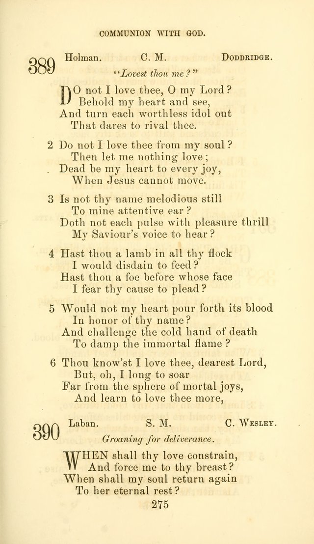 Hymn Book of the Methodist Protestant Church page 282