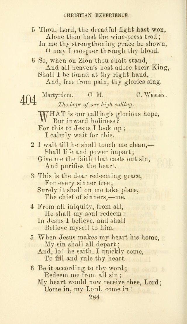 Hymn Book of the Methodist Protestant Church page 291