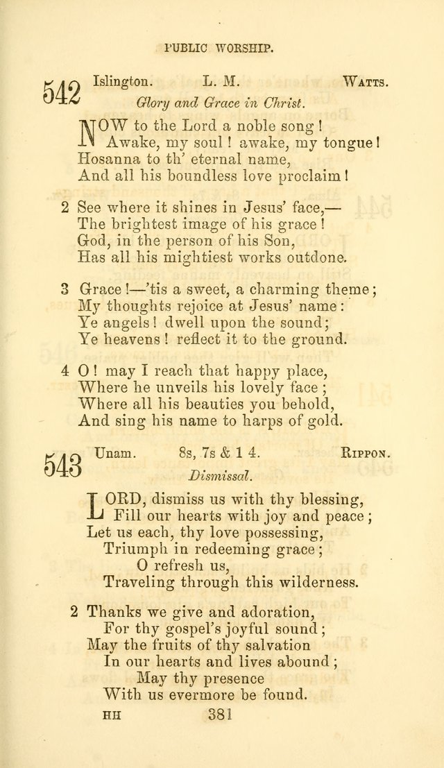 Hymn Book of the Methodist Protestant Church page 388