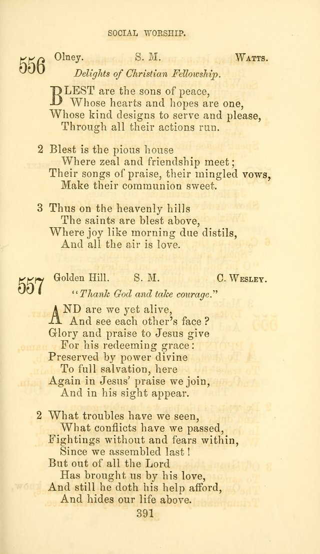 Hymn Book of the Methodist Protestant Church page 398