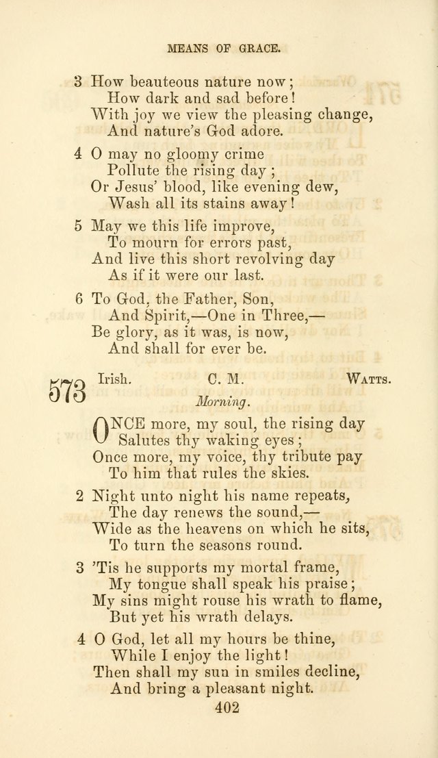 Hymn Book of the Methodist Protestant Church page 409