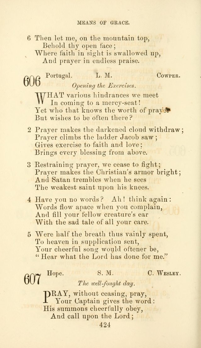 Hymn Book of the Methodist Protestant Church page 431