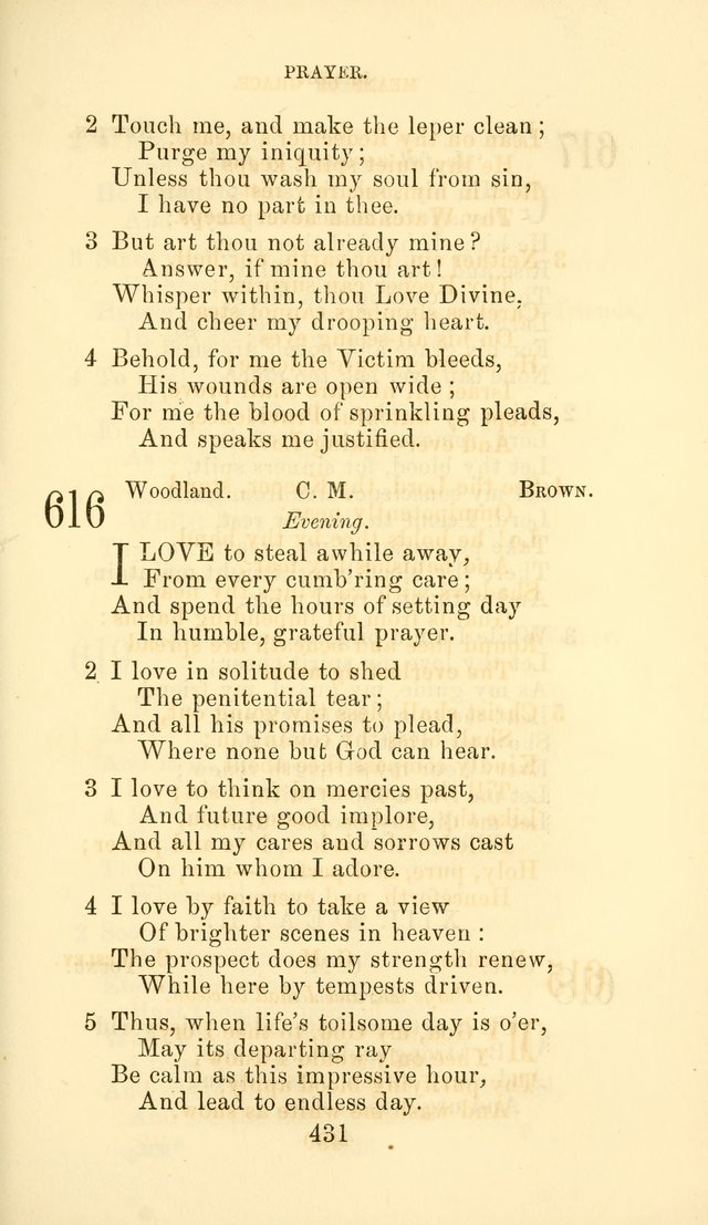 Hymn Book of the Methodist Protestant Church page 438