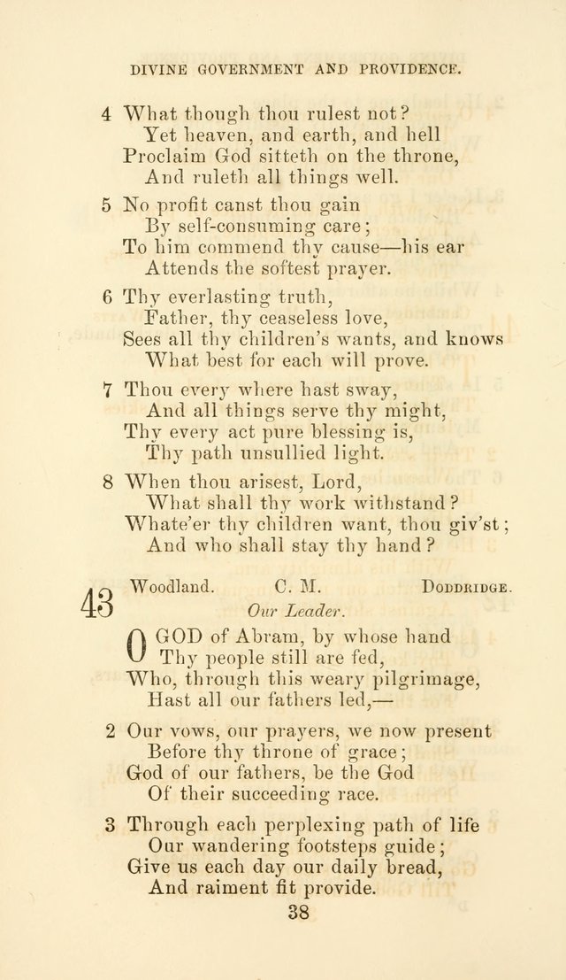 Hymn Book of the Methodist Protestant Church page 45