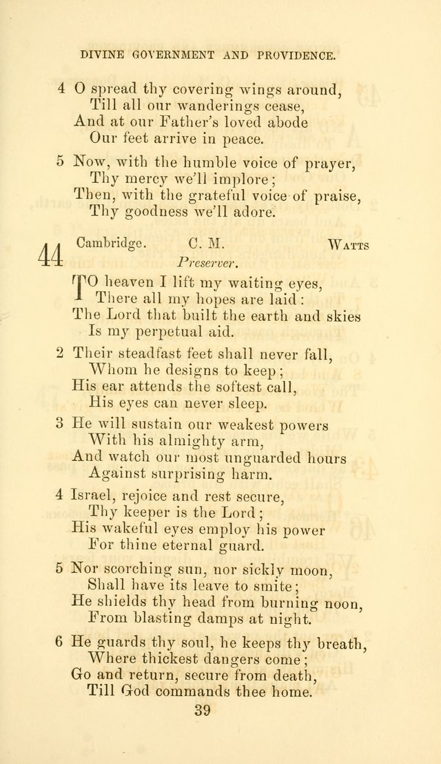 Hymn Book of the Methodist Protestant Church page 46