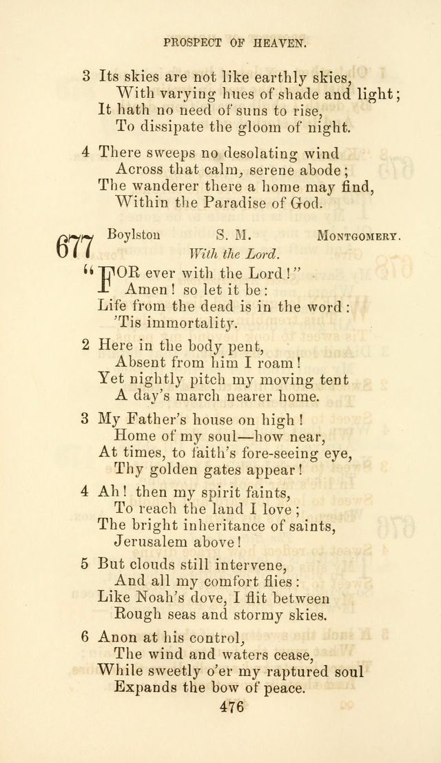 Hymn Book of the Methodist Protestant Church page 483