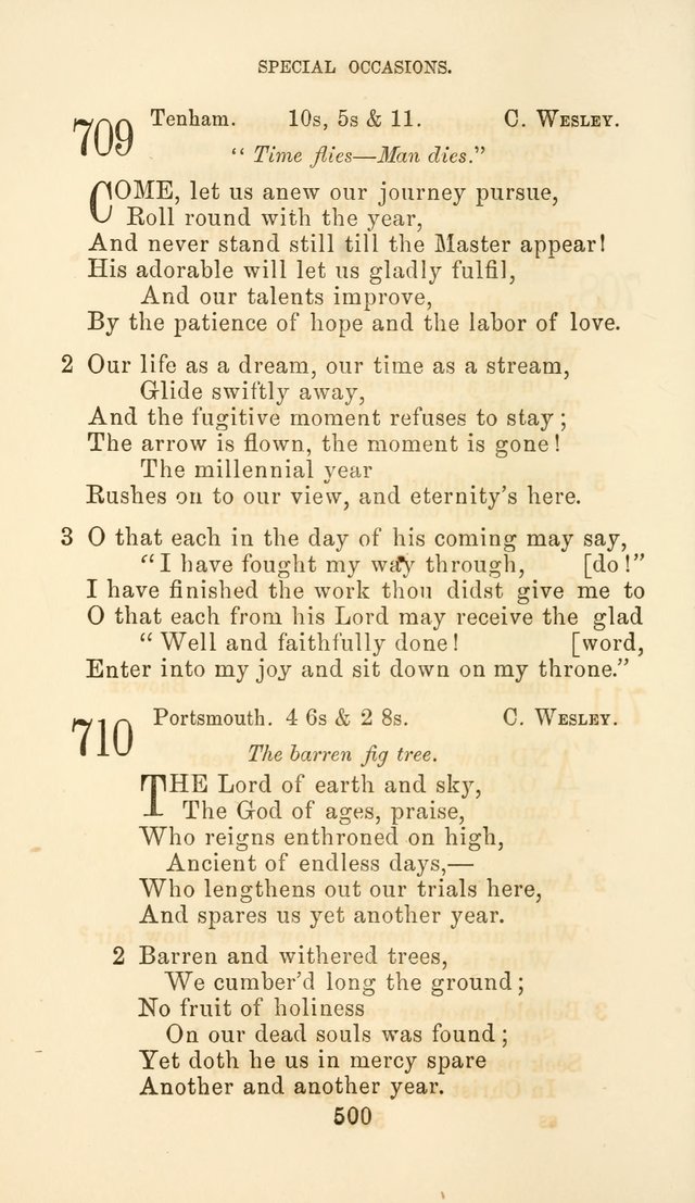 Hymn Book of the Methodist Protestant Church page 507