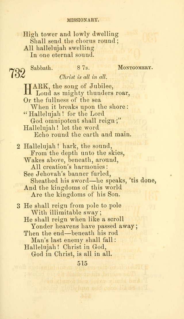 Hymn Book of the Methodist Protestant Church page 522