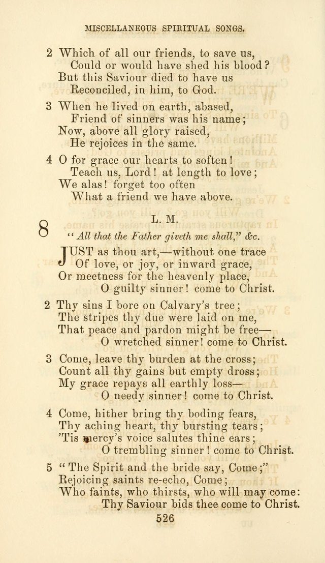 Hymn Book of the Methodist Protestant Church page 533