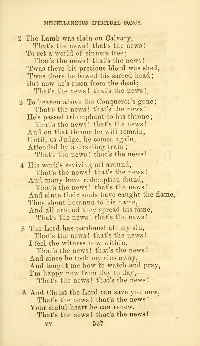 Hymn Book of the Methodist Protestant Church page 544