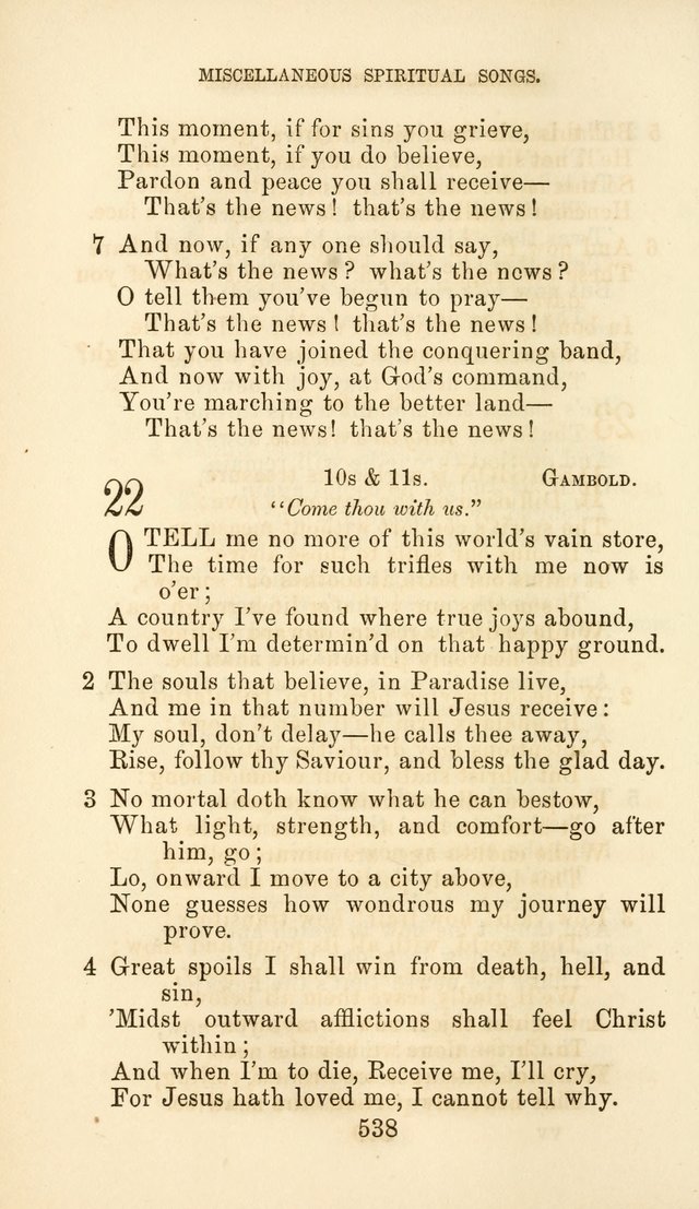 Hymn Book of the Methodist Protestant Church page 545