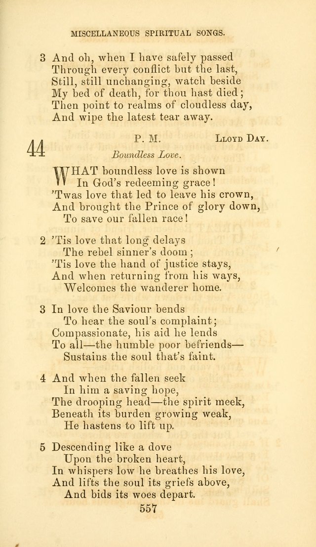 Hymn Book of the Methodist Protestant Church page 564