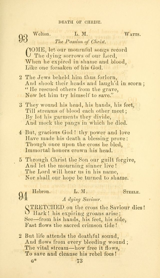 Hymn Book of the Methodist Protestant Church page 80