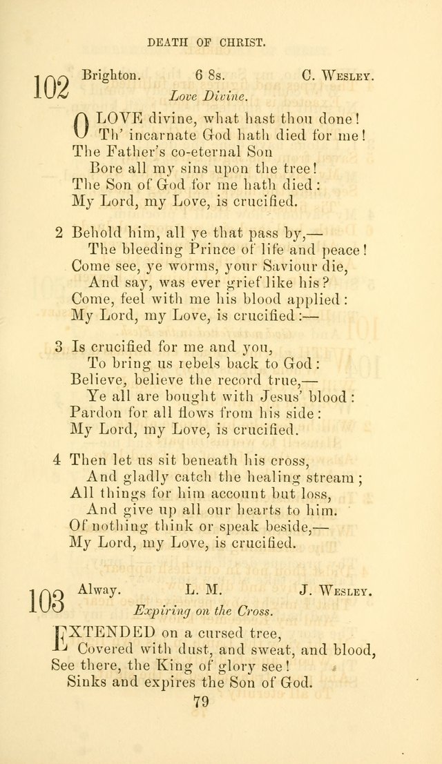 Hymn Book of the Methodist Protestant Church page 86