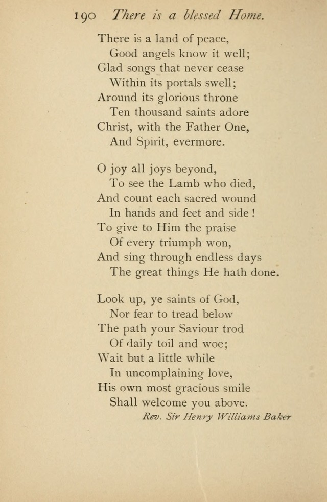 A Handy Book of Old and Familiar Hymns page 190