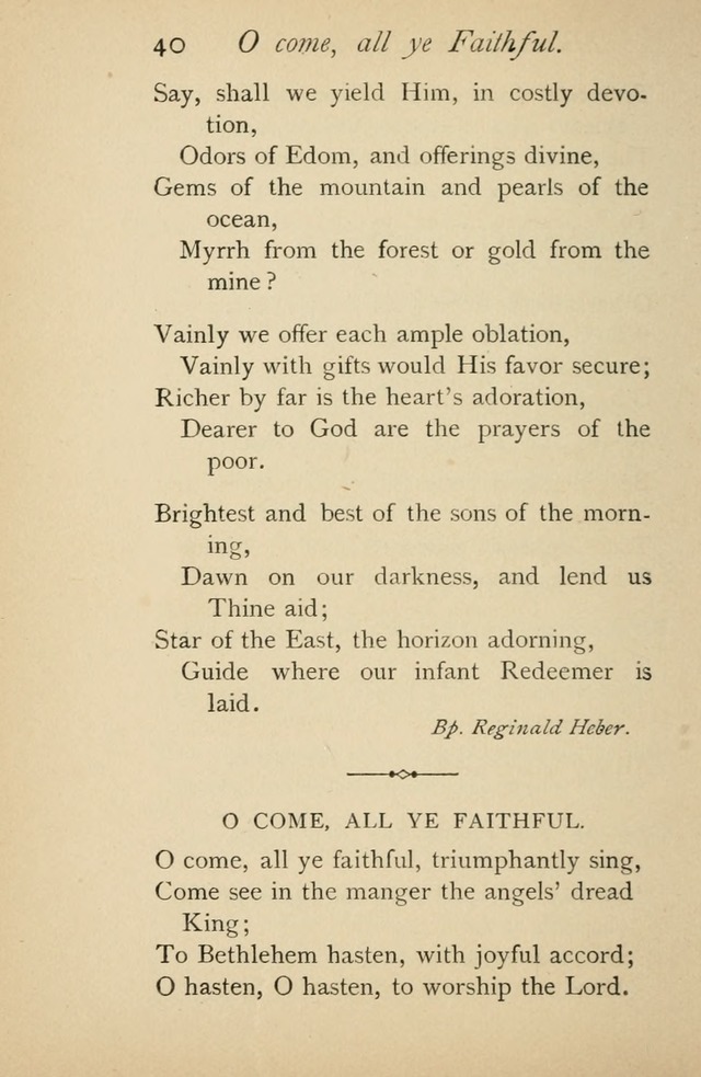 A Handy Book of Old and Familiar Hymns page 40