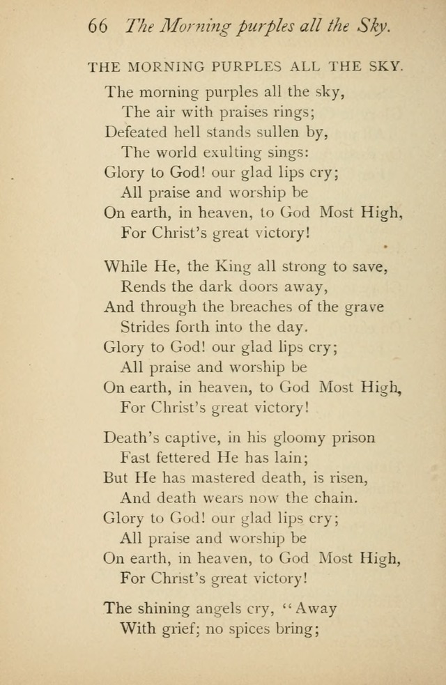 A Handy Book of Old and Familiar Hymns page 66