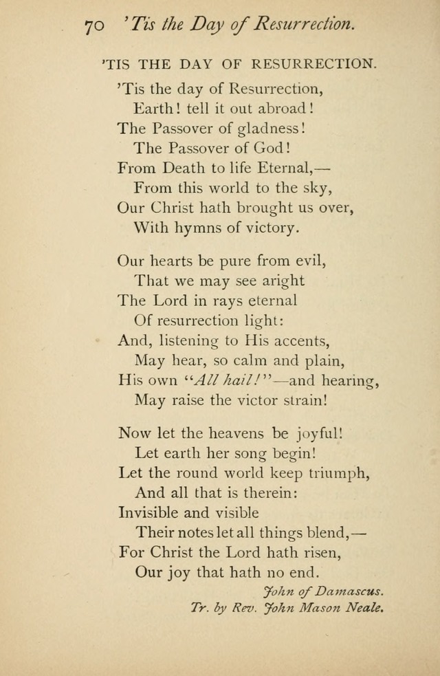 A Handy Book of Old and Familiar Hymns page 70