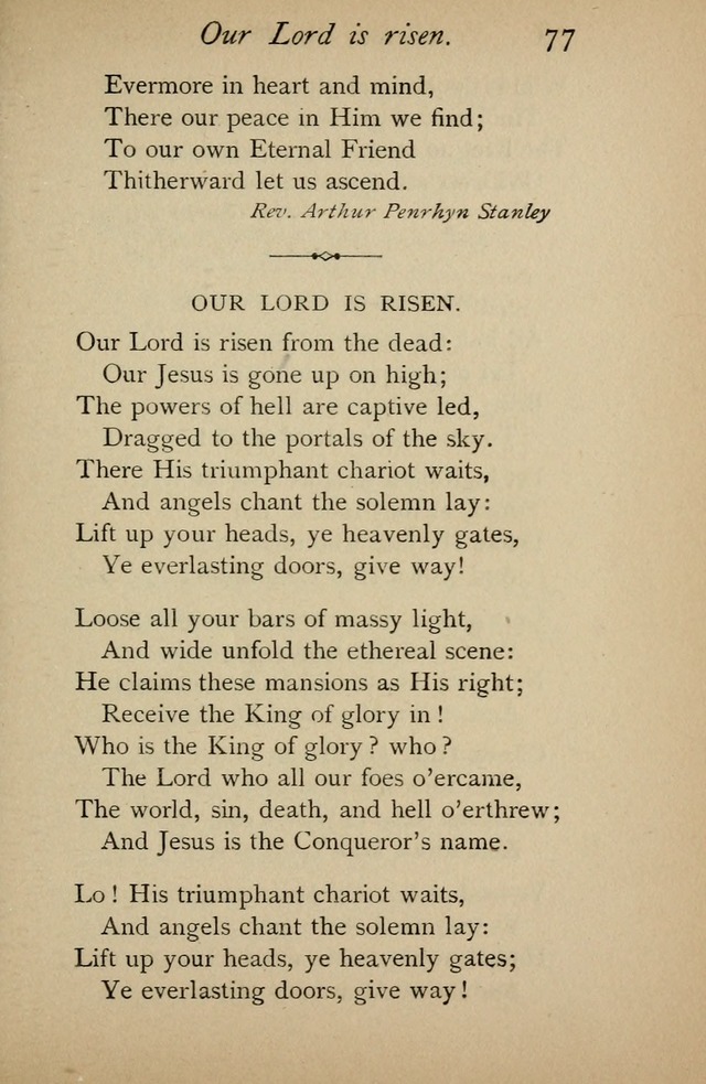 A Handy Book of Old and Familiar Hymns page 77