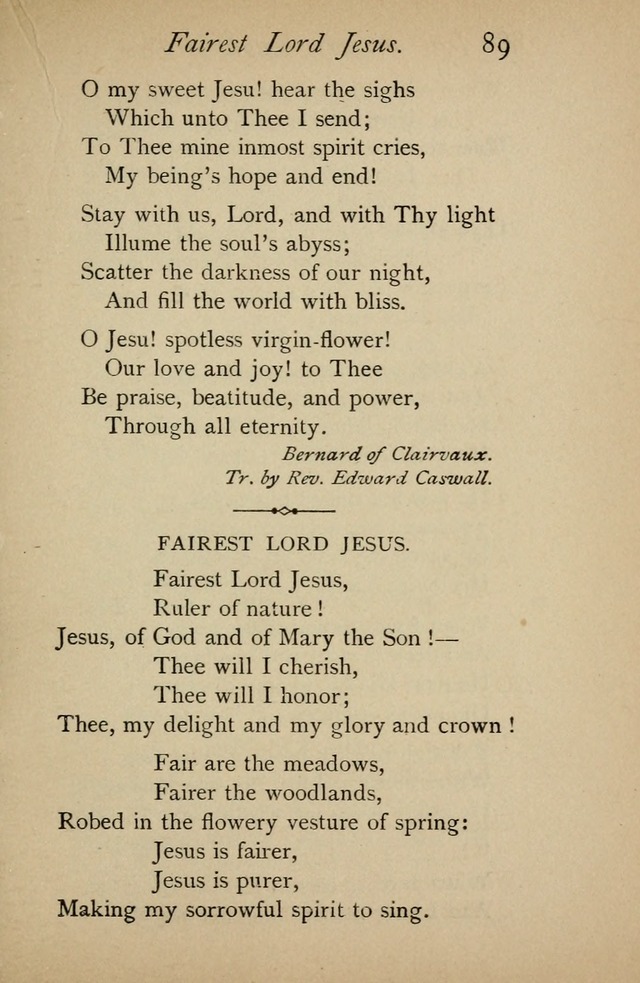 A Handy Book of Old and Familiar Hymns page 89