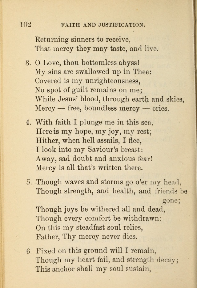 Hymn Book: for the use of Evangelical Lutheran schools and congregations page 106