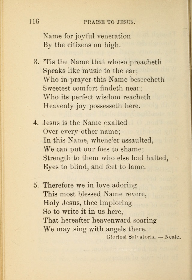 Hymn Book: for the use of Evangelical Lutheran schools and congregations page 122