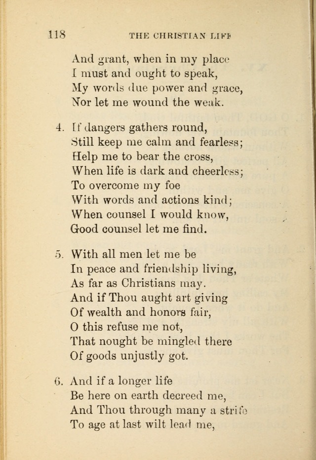 Hymn Book: for the use of Evangelical Lutheran schools and congregations page 124