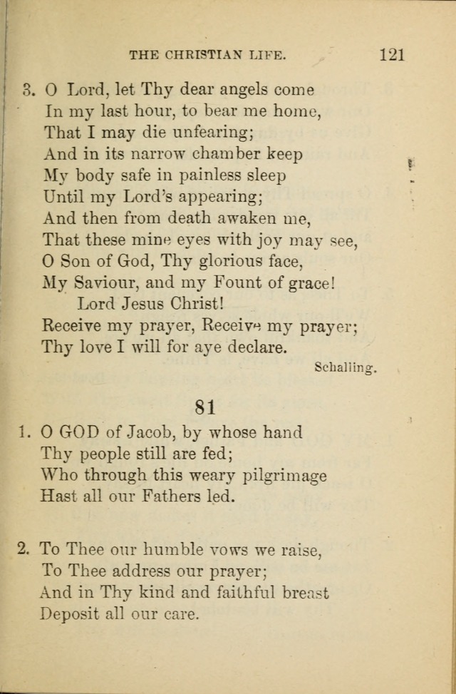 Hymn Book: for the use of Evangelical Lutheran schools and congregations page 127