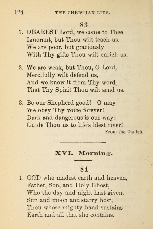 Hymn Book: for the use of Evangelical Lutheran schools and congregations page 130