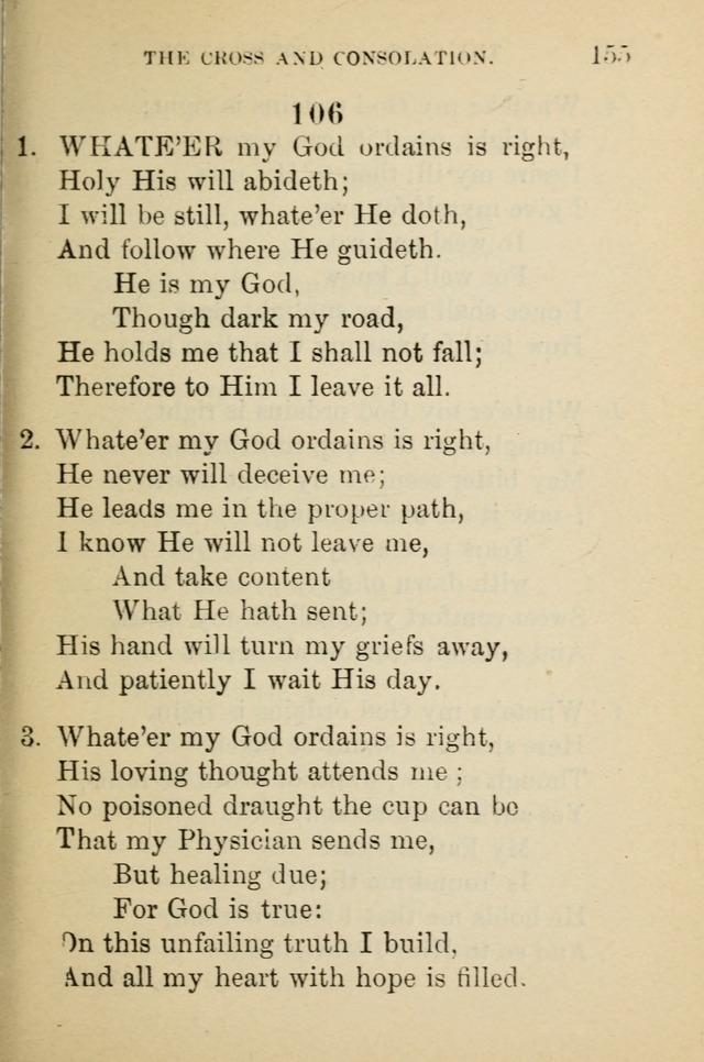 Hymn Book: for the use of Evangelical Lutheran schools and congregations page 161