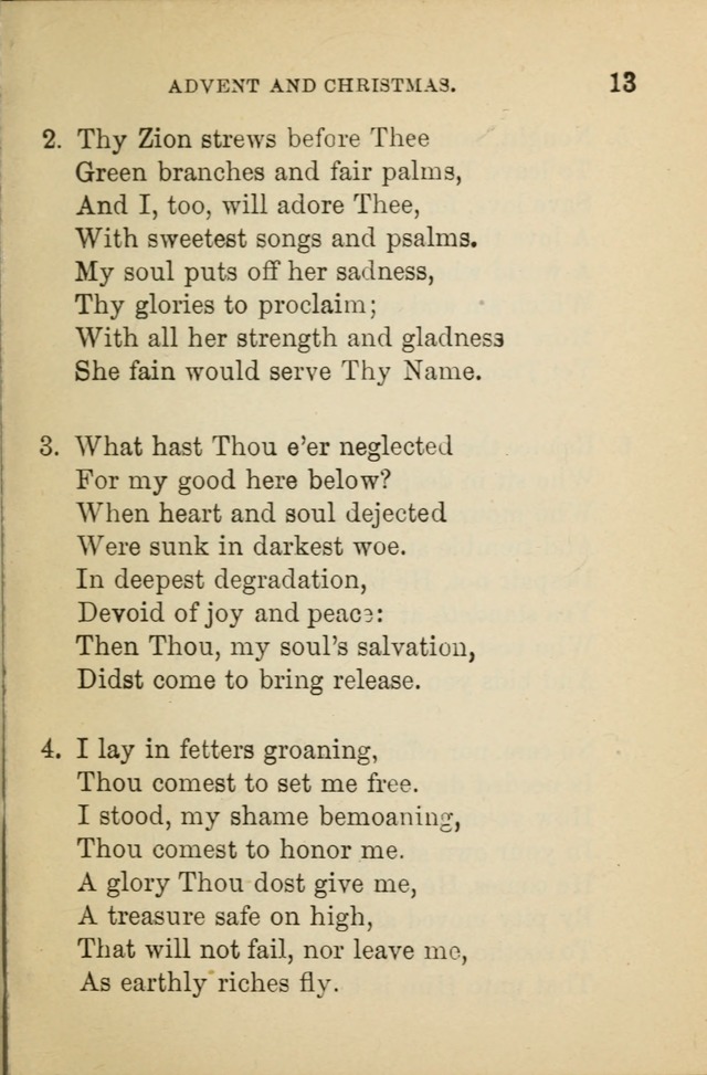 Hymn Book: for the use of Evangelical Lutheran schools and congregations page 17