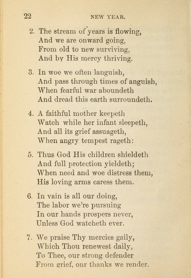 Hymn Book: for the use of Evangelical Lutheran schools and congregations page 26