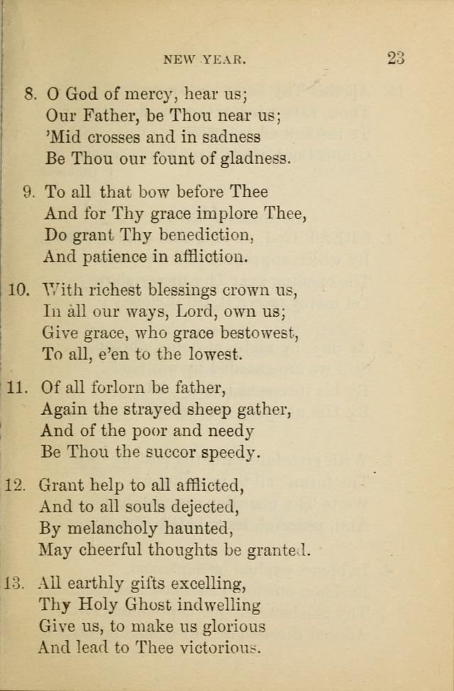 Hymn Book: for the use of Evangelical Lutheran schools and congregations page 27