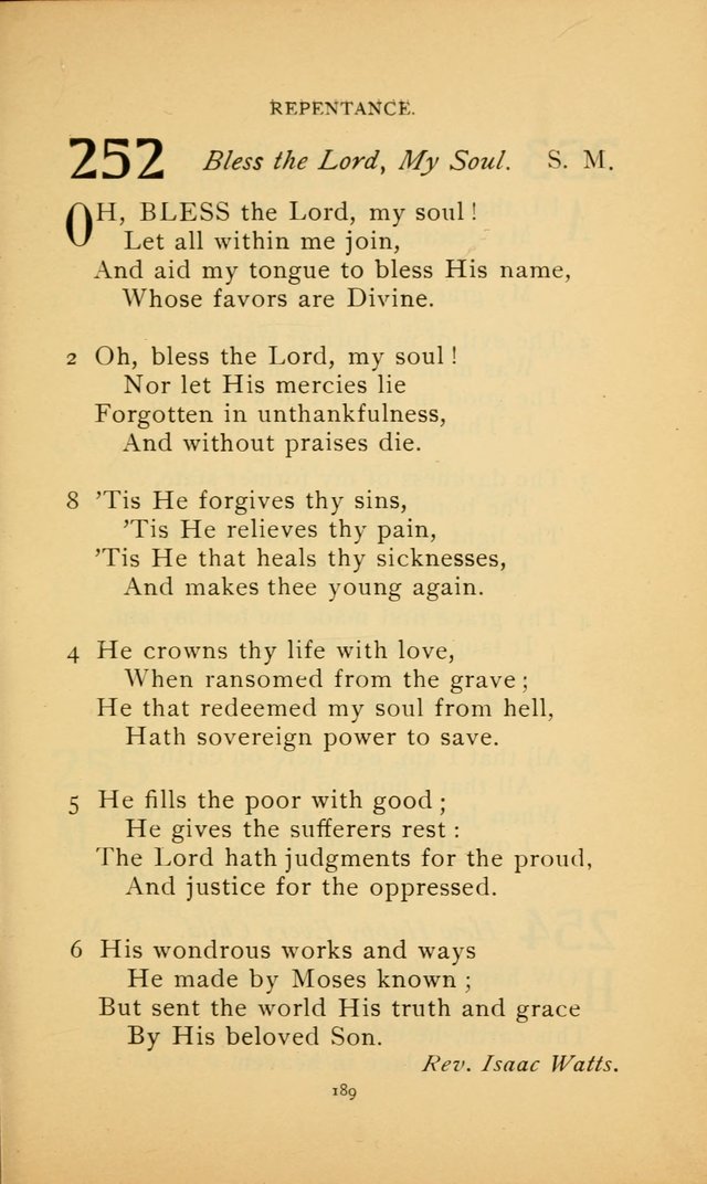 Hymn Book of the United Evangelical Church page 189