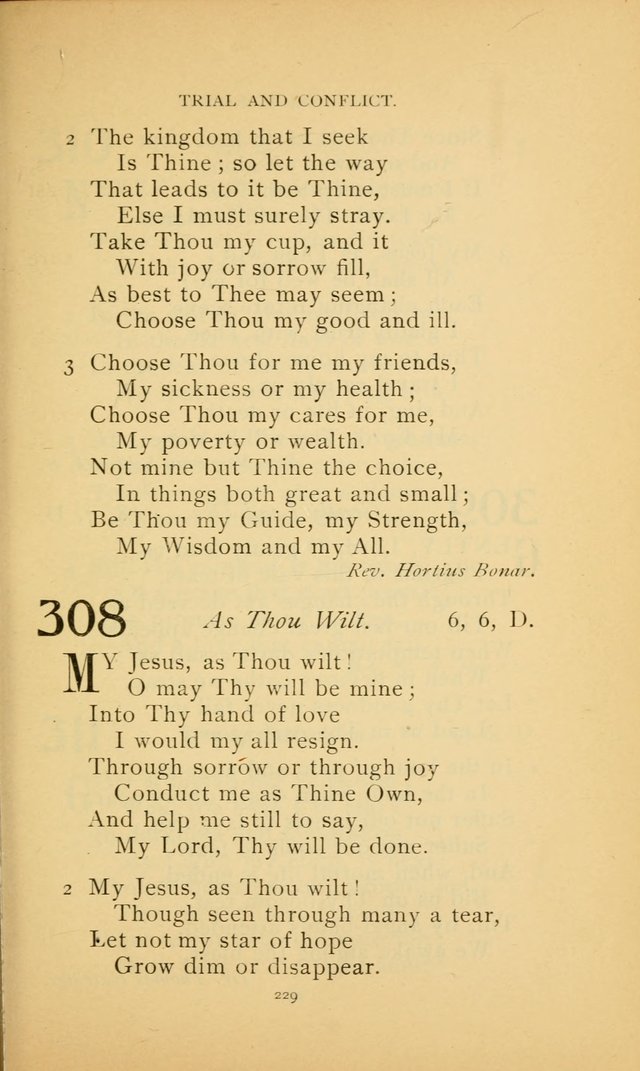 Hymn Book of the United Evangelical Church page 229