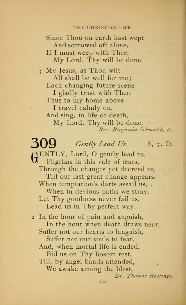 Hymn Book of the United Evangelical Church page 230