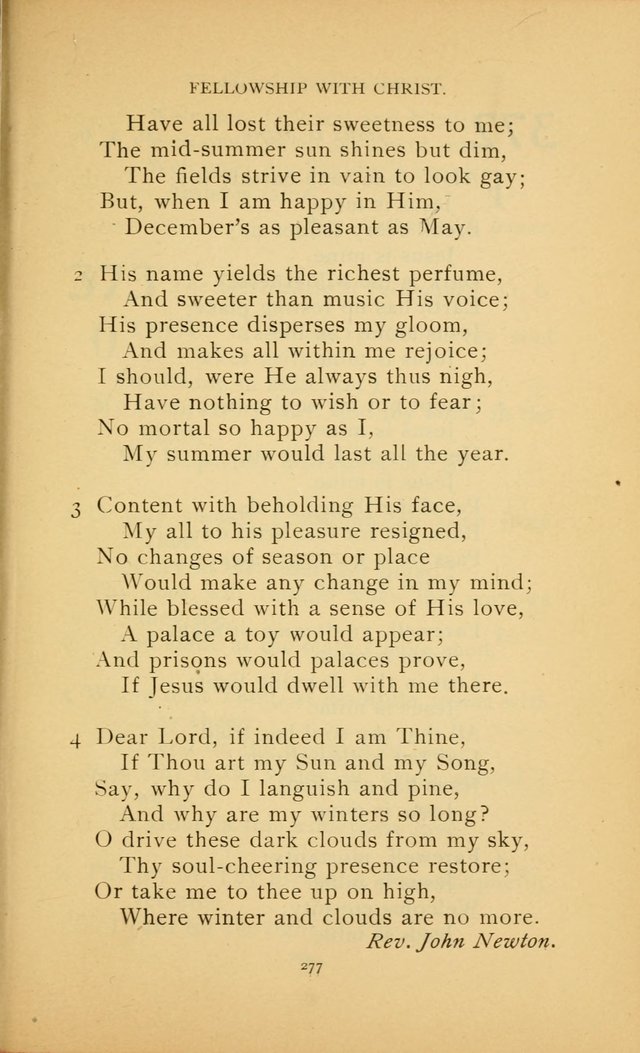 Hymn Book of the United Evangelical Church page 277