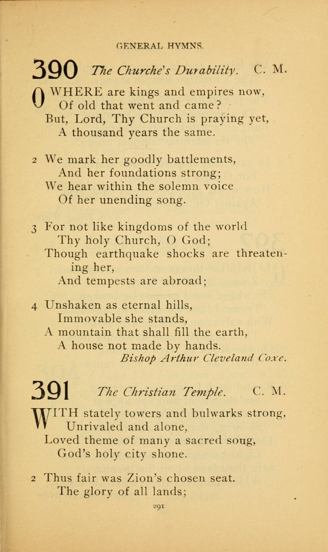 Hymn Book of the United Evangelical Church page 291