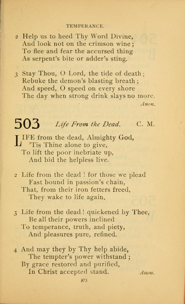 Hymn Book of the United Evangelical Church page 373