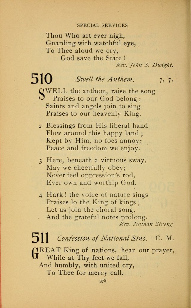 Hymn Book of the United Evangelical Church page 378