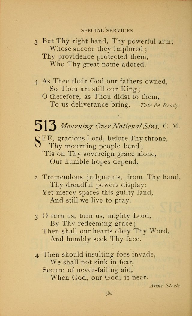 Hymn Book of the United Evangelical Church page 380