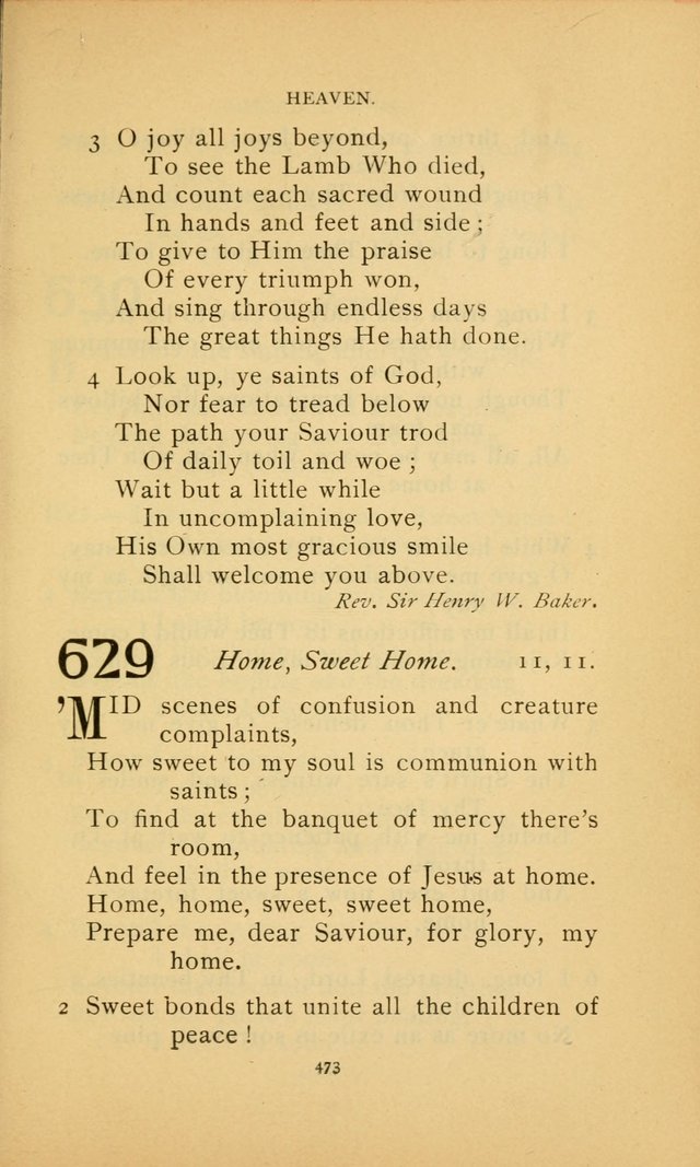 Hymn Book of the United Evangelical Church page 473