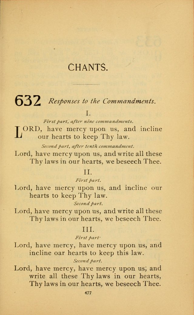 Hymn Book of the United Evangelical Church page 477