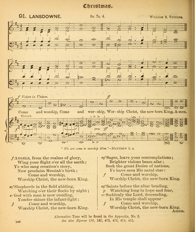 The Hymnal Companion to the Book of Common Prayer with accompanying tunes (3rd ed., rev. and enl.) page 100